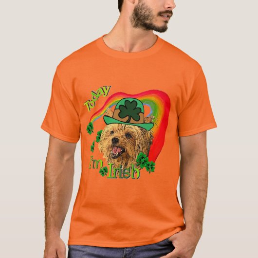 Yorkshire Terrier St Patricks T-shirt (Voorkant)