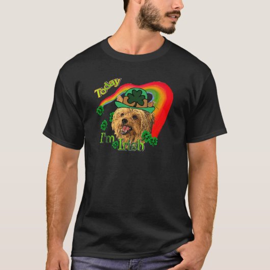 Yorkshire Terrier St Patricks T-shirt (Voorkant)