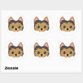 Yorkshire Terrier Stickers (Vel)