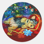 Yorkshire Terrier Stickers (Voorkant)