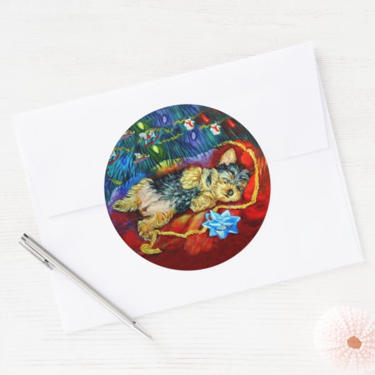 Yorkshire Terrier Stickers (Envelop)