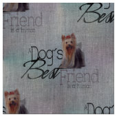 Yorkshire Terrier Stof (Close Up)