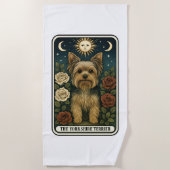 Yorkshire Terrier Strandlaken (Voorkant)