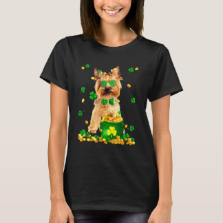 Yorkshire Terrier Stricks Dag Hond Papa Hond Mam T-shirt