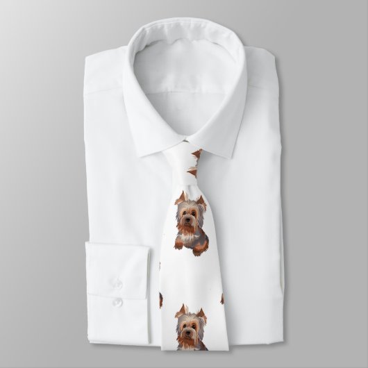 Yorkshire Terrier Stropdas (Gebonden)