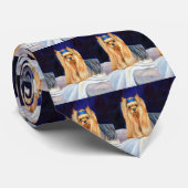 Yorkshire Terrier Stropdas (Opgerold)