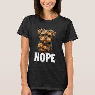 Yorkshire Terrier T, leuk outfit voor hondenwandel T-shirt