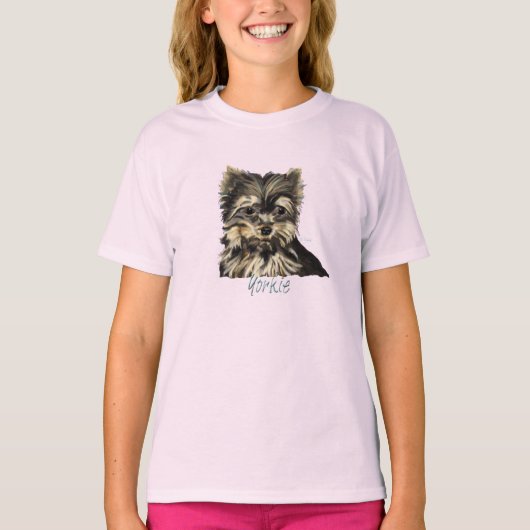 Yorkshire Terrier t-shirt (Voorkant)