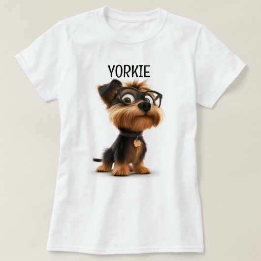 Yorkshire Terrier T-shirt (Design voorkant)