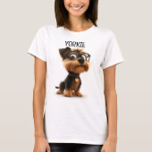 Yorkshire Terrier T-shirt (Voorkant)