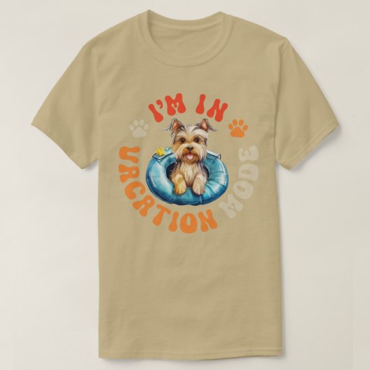 Yorkshire Terrier T-shirt (Design voorkant)