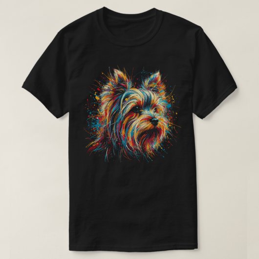 Yorkshire Terrier T-shirt (Design voorkant)