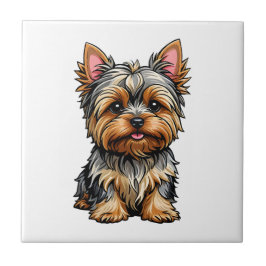 Yorkshire Terrier Tegeltje
