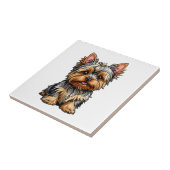 Yorkshire Terrier Tegeltje (Zijkant)