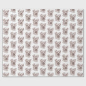 Yorkshire Terrier tekening Cadeaupapier (Vlak)
