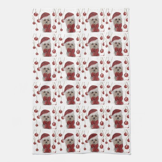 YORKSHIRE TERRIER  THEEDOEK (Verticaal)