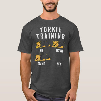 Yorkshire Terrier Training Hond Premium T-shirt