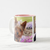 Yorkshire Terrier Tweekleurige Koffiemok (Voorkant links)
