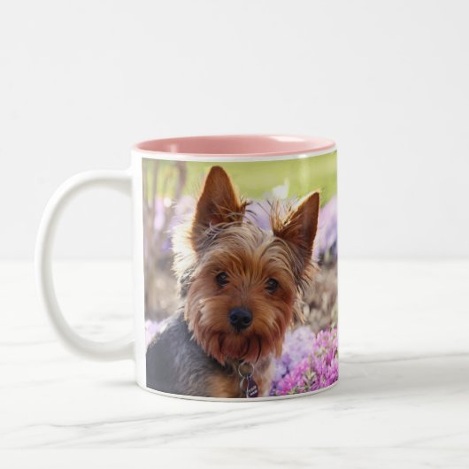 Yorkshire Terrier Tweekleurige Koffiemok (Links)