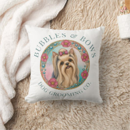 Yorkshire Terrier Verzorgingssalon Kussen | Wit