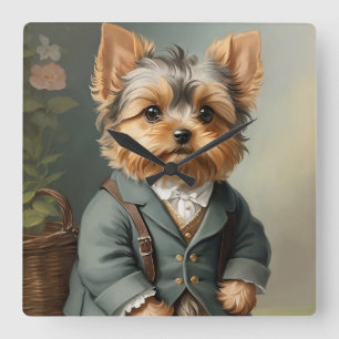 Yorkshire Terrier Vierkante Klok