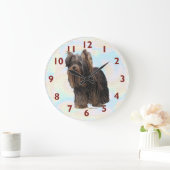 Yorkshire Terrier Wall Clock Grote Klok (Huis)