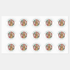 Yorkshire Terrier Waterdichte Sticker Vellen