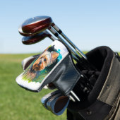 Yorkshire Terrier Waterverf Putter Golfheadcover (Insitu)