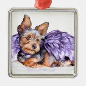 Yorkshire Terrier Yorkie Angel Ornament (Voorkant)