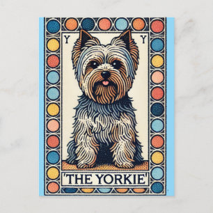 Yorkshire terrier Yorkie Briefkaart