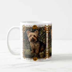 Yorkshire Terrier Yorkie Dog  Bloemen Koffiemok