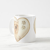 Yorkshire Terrier Yorkie Dog Coffee Mok Cup (Voorkant links)