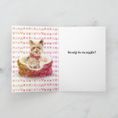 Yorkshire Terrier Yorkie Dog Valentijnsdag Kaart (Binnen)