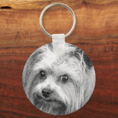 Yorkshire Terrier Yorkie Favorite Breed Sleutelhanger (Voorkant)