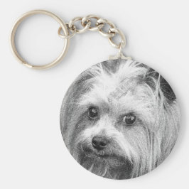 Yorkshire Terrier Yorkie Favorite Breed Sleutelhanger