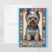 Yorkshire terrier Yorkie Feestdagenkaart (Voorkant / Achterkant)