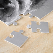 Yorkshire Terriers, Black en White, Legpuzzel (Zijkant)