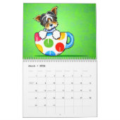 Yorkshire Terriers Off-Leash Art™ Vol 1 Kalender (Mar 2026)
