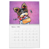Yorkshire Terriers Off-Leash Art™ Vol 1 Kalender (Feb 2026)