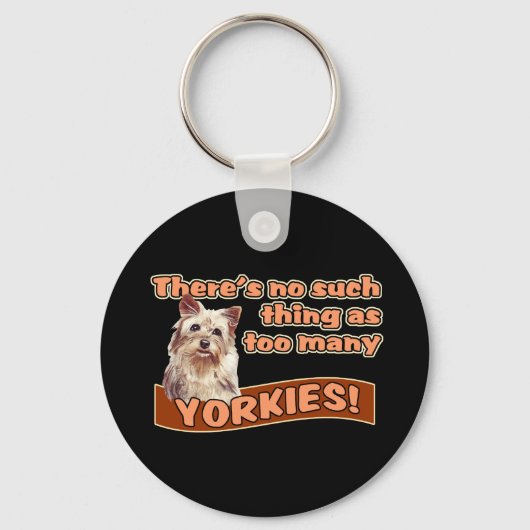 YORKSHIRE TERRIERS SLEUTELHANGER (Voorkant)