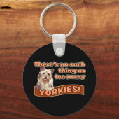 YORKSHIRE TERRIERS SLEUTELHANGER (Voorkant)