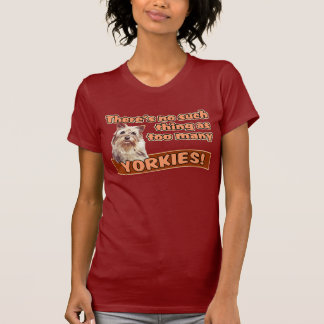 YORKSHIRE TERRIERS T-SHIRT