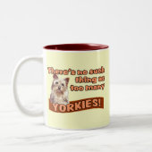 YORKSHIRE TERRIERS TWEEKLEURIGE KOFFIEMOK (Links)