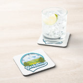 Yorkshire Travel-logo Bier Onderzetter (Rechterzijde)