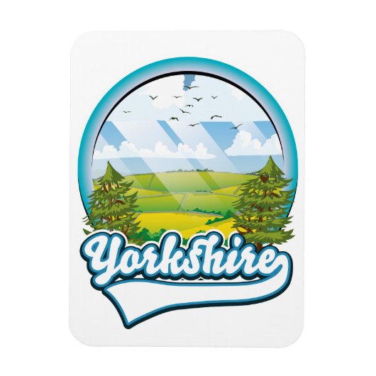 Yorkshire Travel logo Magneet (Verticaal)