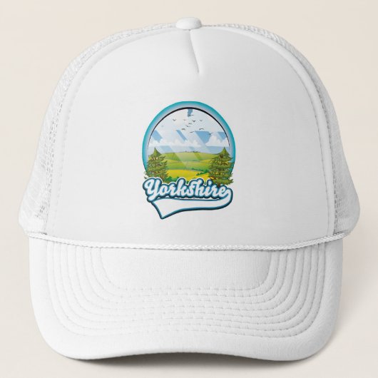 Yorkshire Travel logo Trucker Pet (Voorkant)