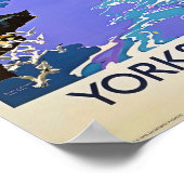 Yorkshire trein reizen poster (Hoek)
