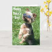 Yorkshire van de Dag van de gelukkige Werkgever Kaart (Gele Bloem)