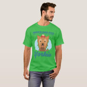 Yorkshireerrier Hond Papa Yorkie Honden vriend fam T-shirt (Voorkant volledig)
