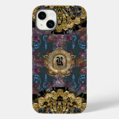 Yorkshyre  Monogram Victoriaans Case-Mate iPhone Case (Achterkant)